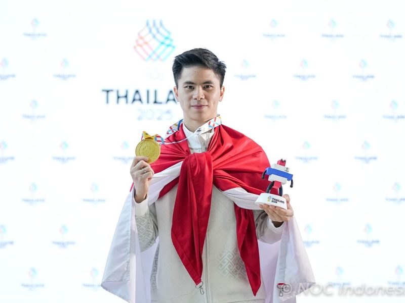 Emas Patricia Geraldine & Juara Umum Wushu Indonesia