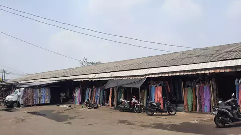 Bisnis Tekstil Dulu Ramai Jadi Primadona, Kini Pasar Cipadu Kian Sepi