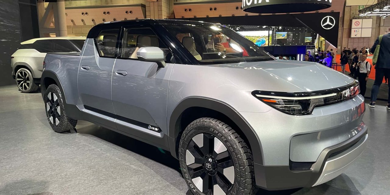Toyota EPU Concept, Muncul Sebagai Pickup Listrik Siap Produksi